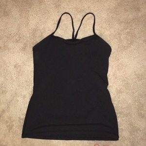 Lululemon power y tank size 10